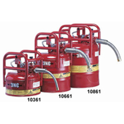 D.O.T. Type II Safety Can- 5 Gallon w/ 1" Hose- Red