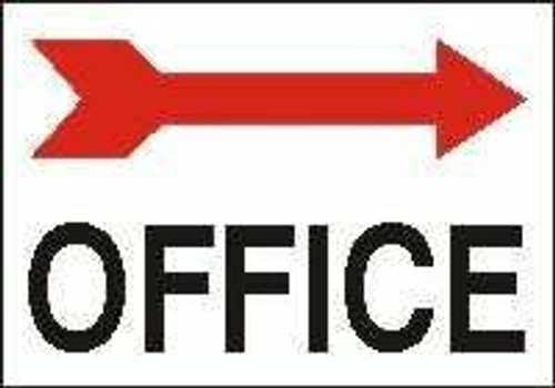 Office Sign- Arrow Right