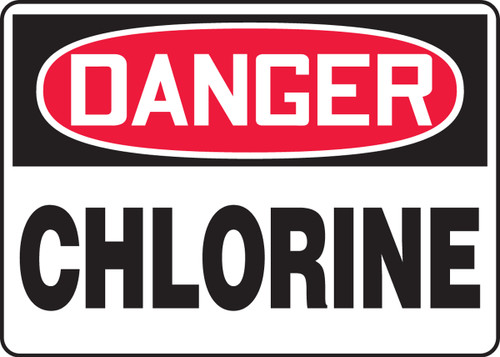 Danger - Chlorine - Accu-Shield - 14'' X 20''