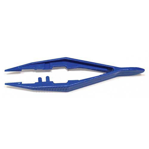 blue disposable tweezers
