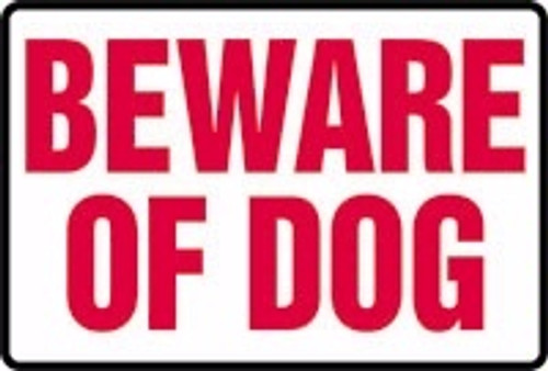 Beware Of Dog