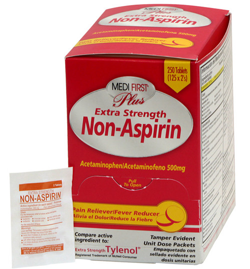 extra strength non aspirin tablet