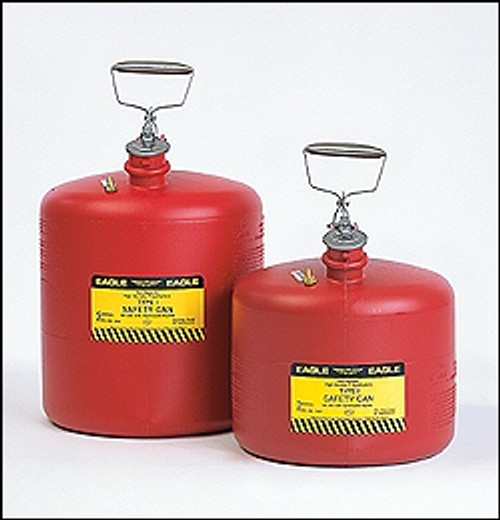 Eagle Type I Poly Safety Can RED 3 Gallon