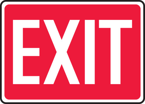 Exit - Aluma-Lite - 10'' X 14''