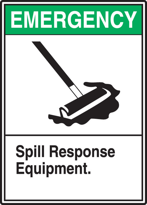 Spill Response Equipment - Adhesive Vinyl - 14'' X 10''