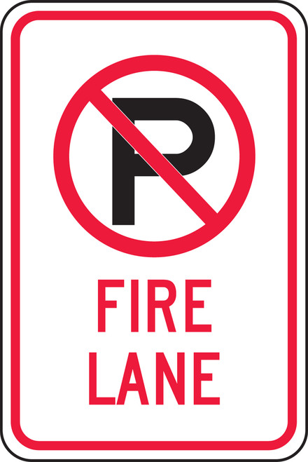 (no Parking Symbol) Fire Lane