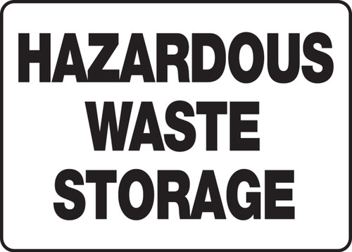 Hazardous Waste Storage