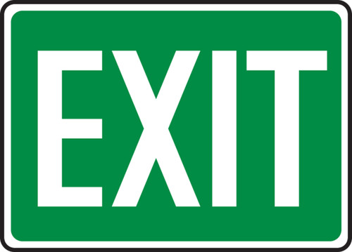Exit - Accu-Shield - 7'' X 10''