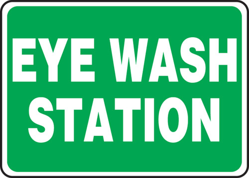 Eye Wash Station - Plastic - 7'' X 10''