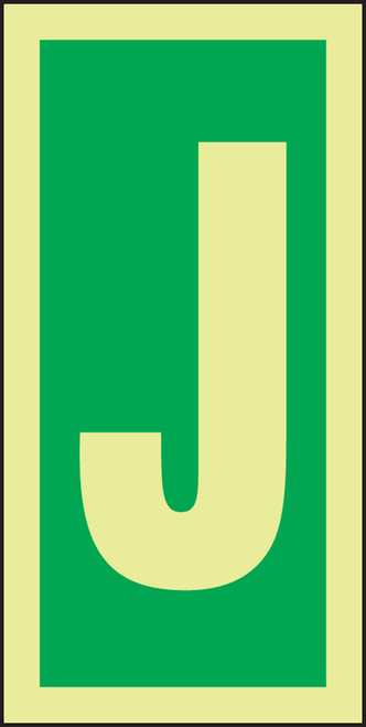 Letter J IMO Sign