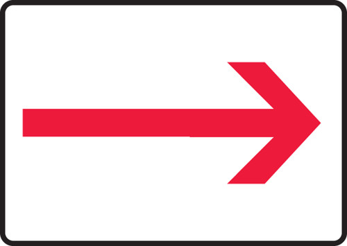 Arrow (Red-White) - Accu-Shield - 7'' X 10''