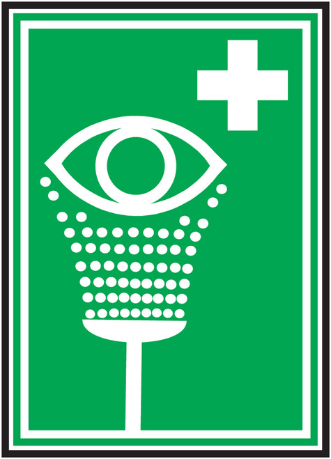 Eyewash Iso - Accu-Shield - 10'' X 7''