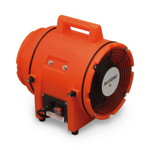 Allegro 9533-E 8" Axial AC Plastic Blower, 220V/50 Hz