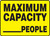 Maximum Capacity ___ People