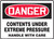 Danger - Contents Under Extreme Pressure Handle With Care Danger - Contents Under Extreme Pressure Handle With Care