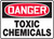 Danger - Toxic Chemicals - Dura-Fiberglass - 10'' X 14''