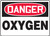 Danger - Oxygen - .040 Aluminum - 14'' X 20''