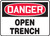 Danger - Open Trench - Aluma-Lite - 18'' X 24''