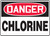 Danger - Chlorine - Accu-Shield - 14'' X 20''