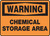 Warning - Chemical Storage Area - .040 Aluminum - 10'' X 14''
