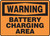 Warning - Battery Charging Area - Accu-Shield - 10'' X 14''