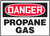 Danger - Propane Gas - Plastic - 10'' X 14''