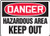 Danger - Hazardous Area Authorized Personnel Only - Accu-Shield - 10'' X 14''