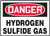 Danger - Hydrogen Sulfide Gas