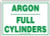 Argon Full Cylinders
