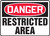 Danger - Restricted Area - Aluma-Lite - 14'' X 20''