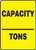 Capacity ___ Tons - Adhesive Dura-Vinyl - 14'' X 10''