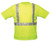 Reflective T Shirt- ANSI Class II- Standard Wicking Birdseye Yellow  Large (2 Shirts)