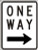 One Way Sign (right Arrow)