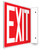 Exit Sign (white/red)- 3d