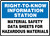 Right-To-Know Information Station Material Safety Data Sheets For Hazardous Materials - Accu-Shield - 7'' X 10''