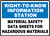 Right-To-Know Information Station Material Safety Data Sheets For Hazardous Materials - Dura-Fiberglass - 10'' X 14''