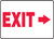 MADM926 Exit Sign Right Arrow