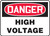 Danger - High Voltage - Dura-Fiberglass - 18'' X 24'' Danger - High Voltage - Dura-Fiberglass - 18'' X 24''