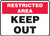 Keep Out - Adhesive Vinyl - 7'' X 10'' 1