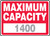 Maximum Capacity ____ 1 Maximum Capacity ____ 1