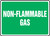 Non-Flammable Gas - .040 Aluminum - 10'' X 14''