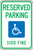 West Virginia Handicap Reserved Parking $100 Fine