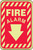 Fire Alarm Sign- glow sign