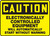 Caution - Electronically Controlled Equipment Will Automatically Start Without Warning