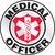Medical Officer Helmet Label- 2 1/4" Priced By The Each Medical Officer Helmet Label- 2 1/4" Priced By The Each