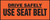 LVHR529 Drive Safely Use Seat Belt Sign