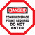 Danger - Danger Confined Space Permit Required Do Not Enter