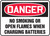 Danger - No Smoking Or Open Flames When Charging Batteries