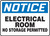 Notice - Electrical Room No Storage Permitted Notice - Electrical Room No Storage Permitted