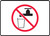 Unsafe To Drink Symbol - Dura-Fiberglass - 7'' X 10''